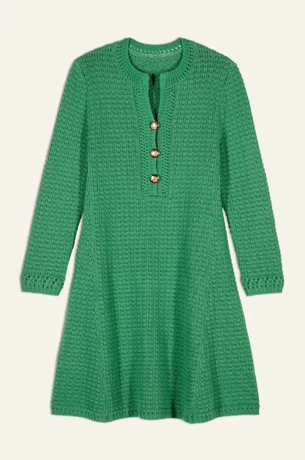 BA&SH - Gysele Green Dress (1)