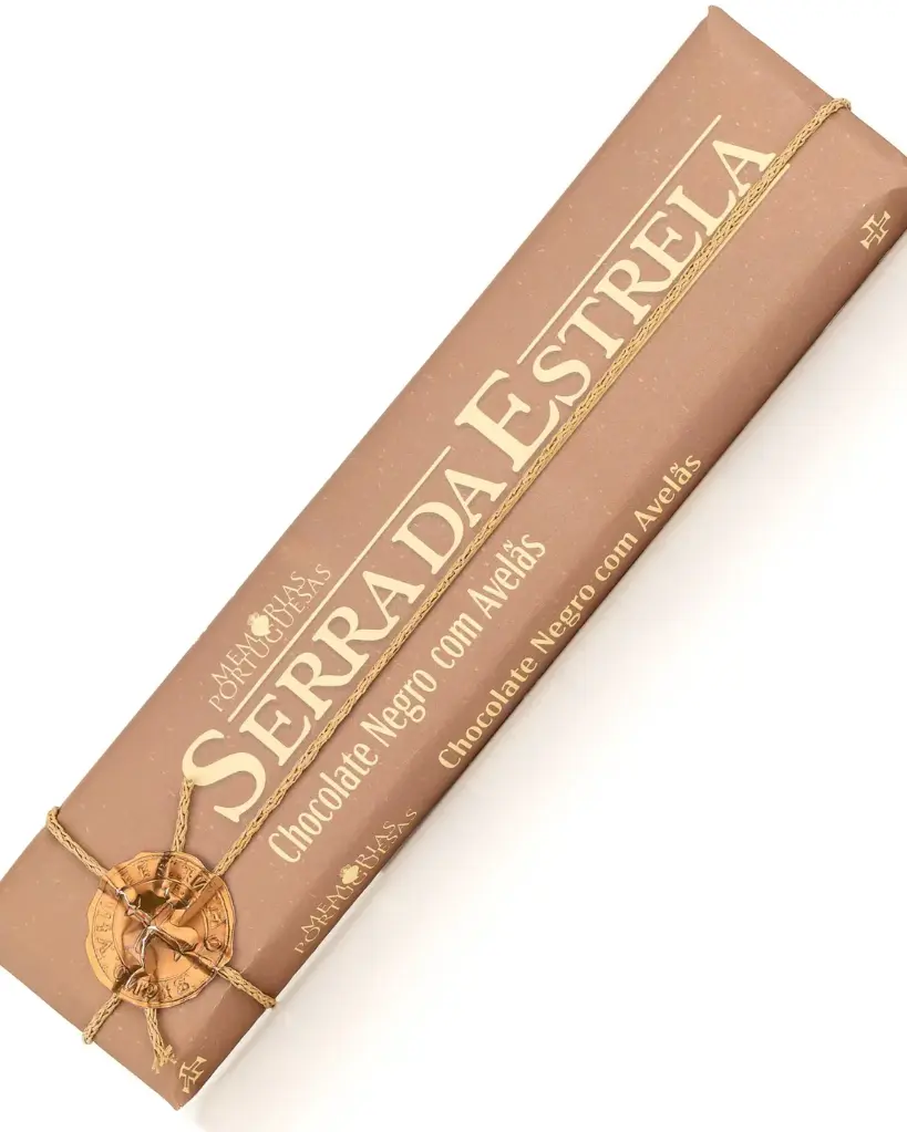 "Serra da Estrela" Dark Chocolate Tablet with Hazelnuts 300g