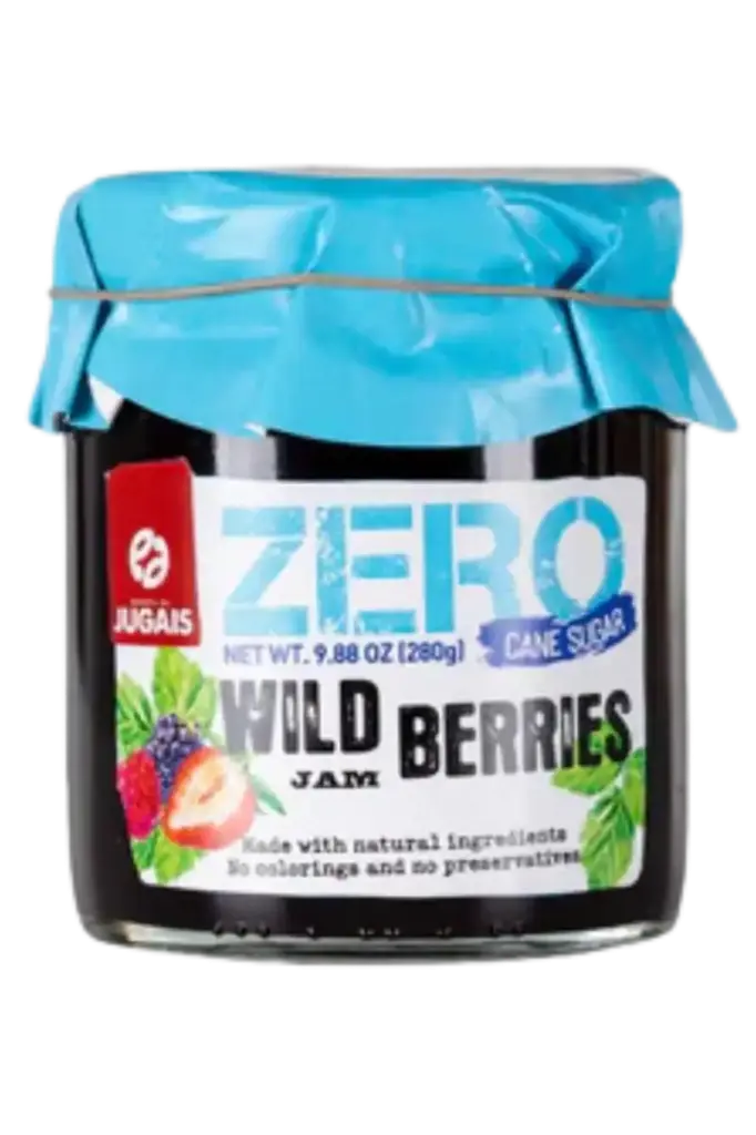 Zero Sugar Wild Berries Jam 280g - Quinta de Jugais