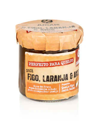 Perfect Jam for Cheese - Fig, Orange and Anise Quinta de Jugais 180g 
