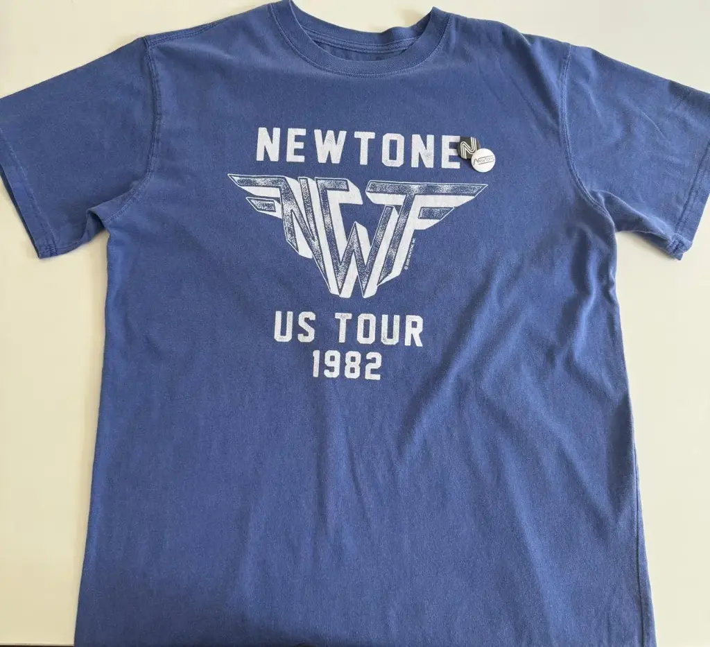 T-shirt Fit Trucker WINGS Royal Blue - NEWTONE (1)