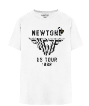 T-shirt Fit Trucker WINGS Dirty White - NEWTONE