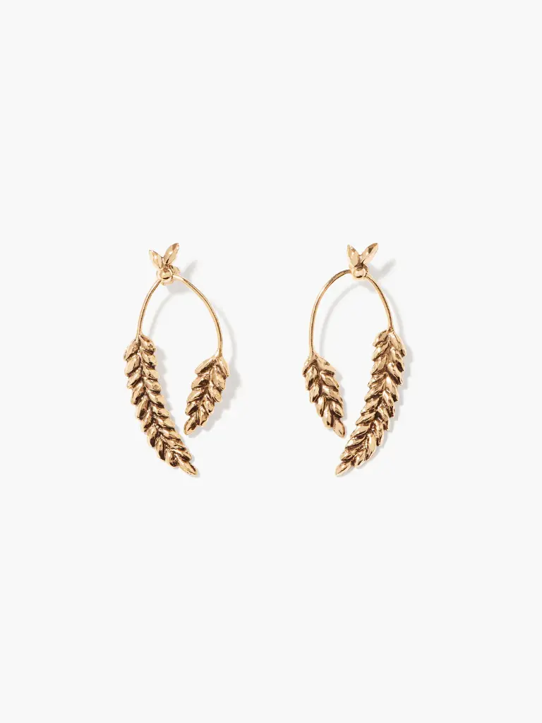 AURELIE BIDERMANN - WHEAT earrings