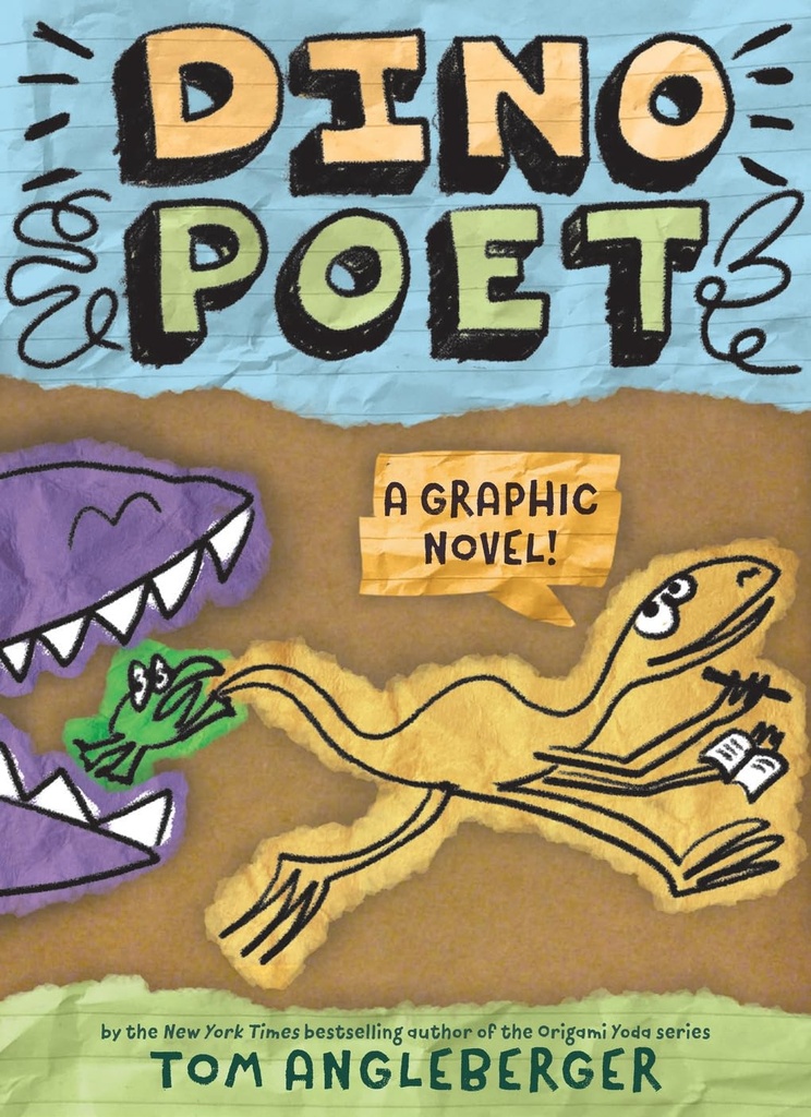 Dino Poet: A Graphic Novel Hardcover – Picture Book