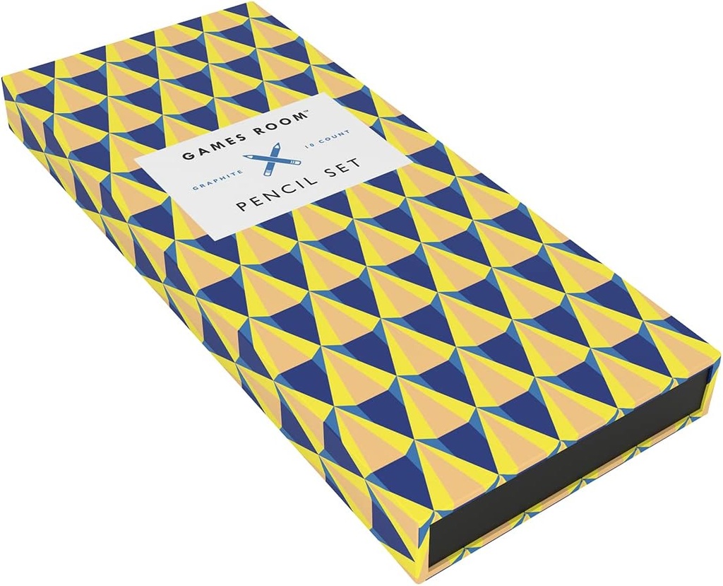 Games Room Graphite Pencil Set