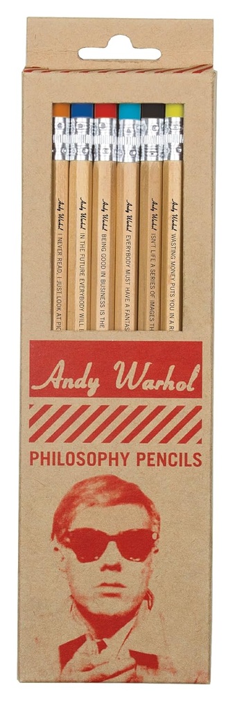 Warhol Philosophy Pencil Set