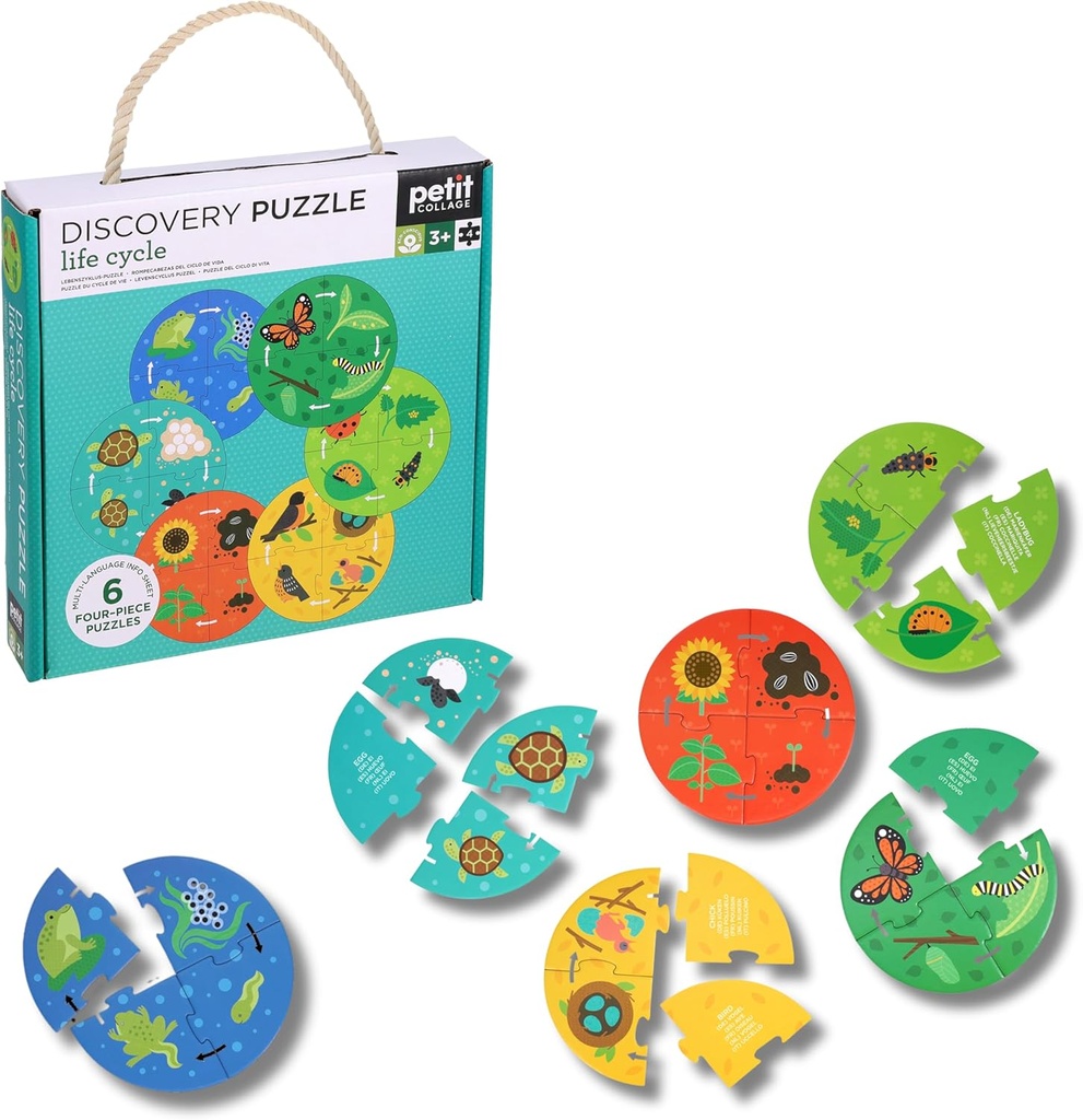 Discovery Life Cycle Mini Puzzles - Petit Collage