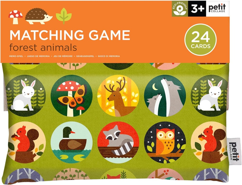 Matching Game Forest Animals - Petit Collage 