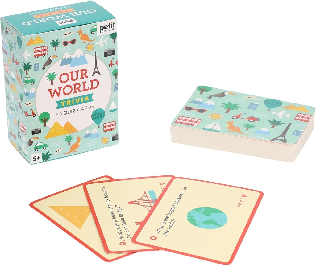 Trivia Cards Our World