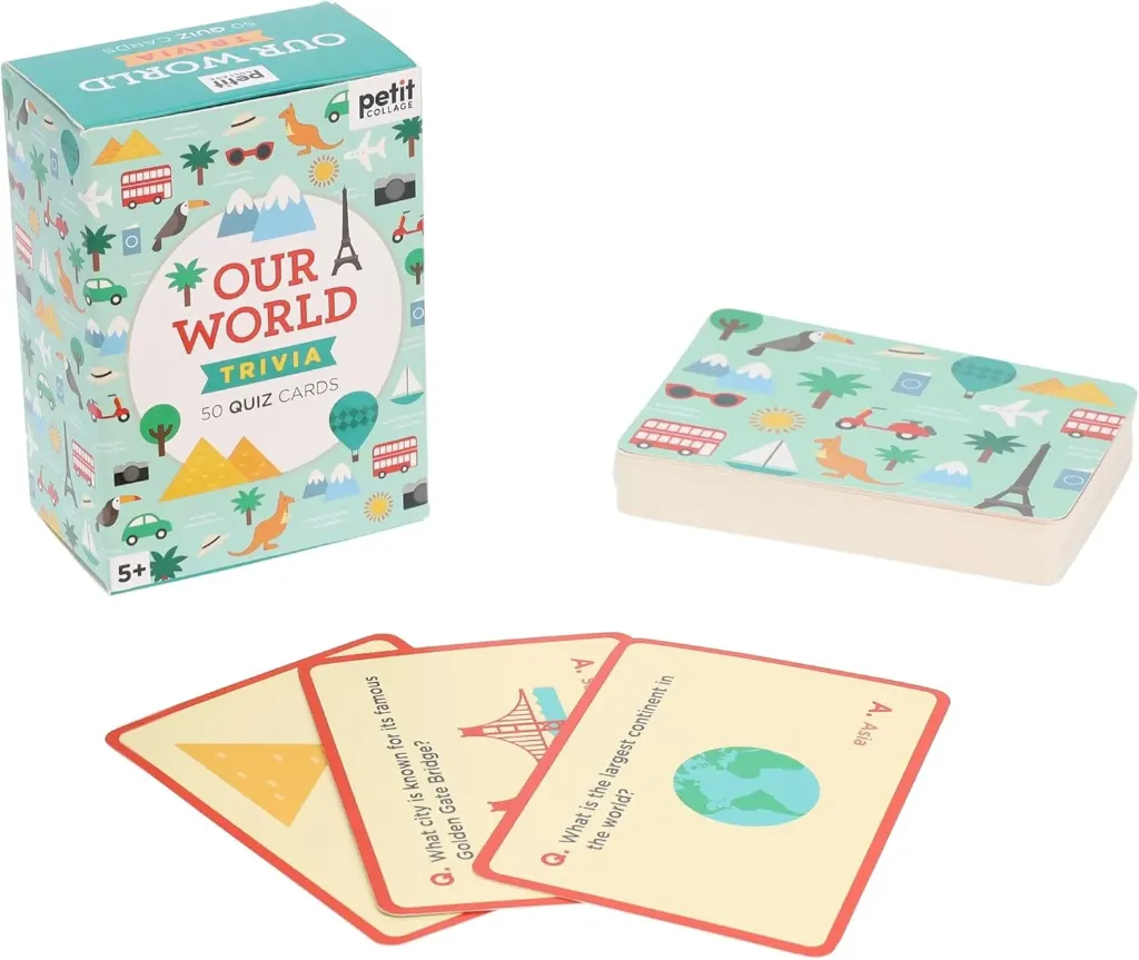 Trivia Cards Our World