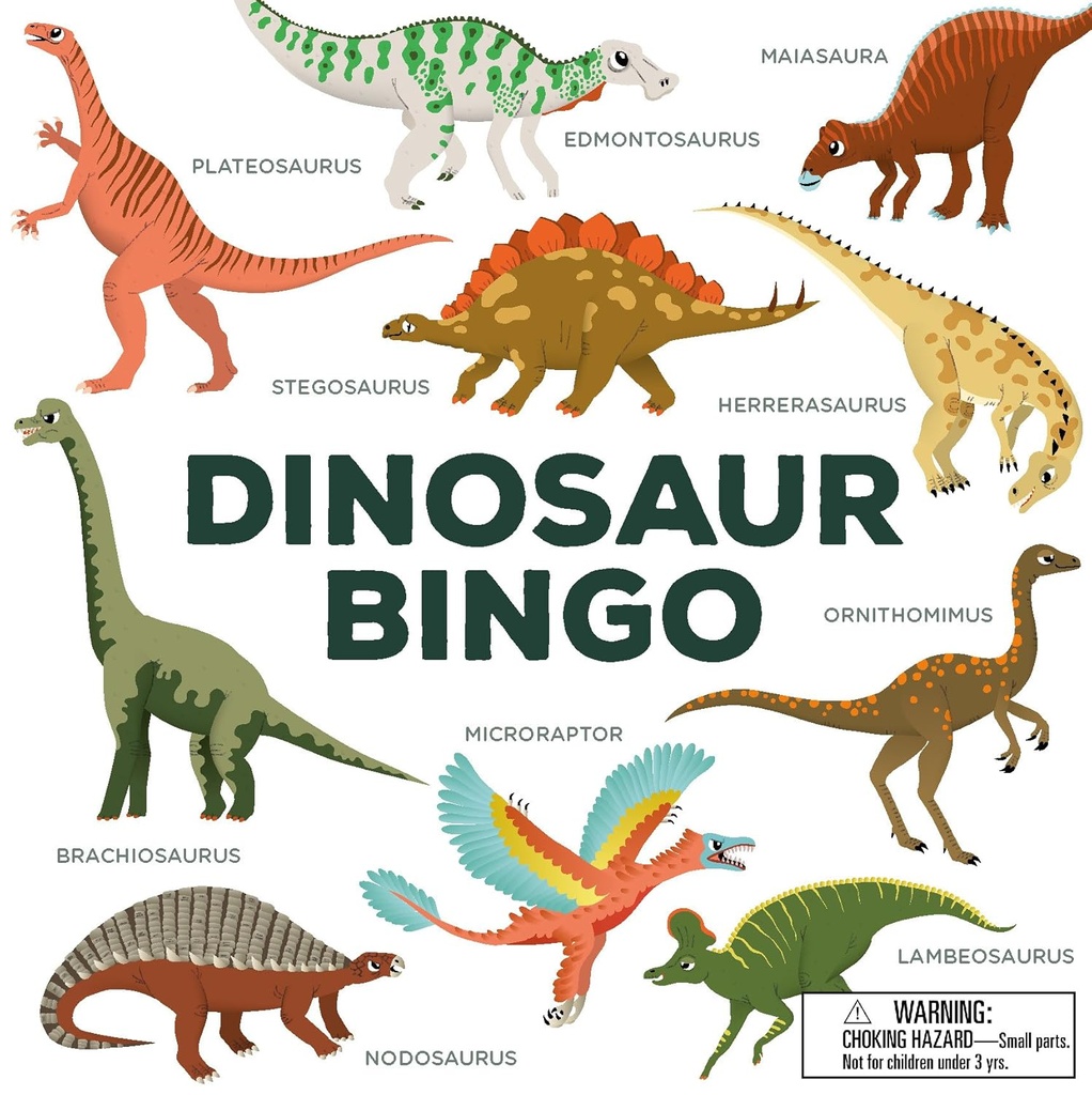 Laurence King Dinosaur Bingo Game