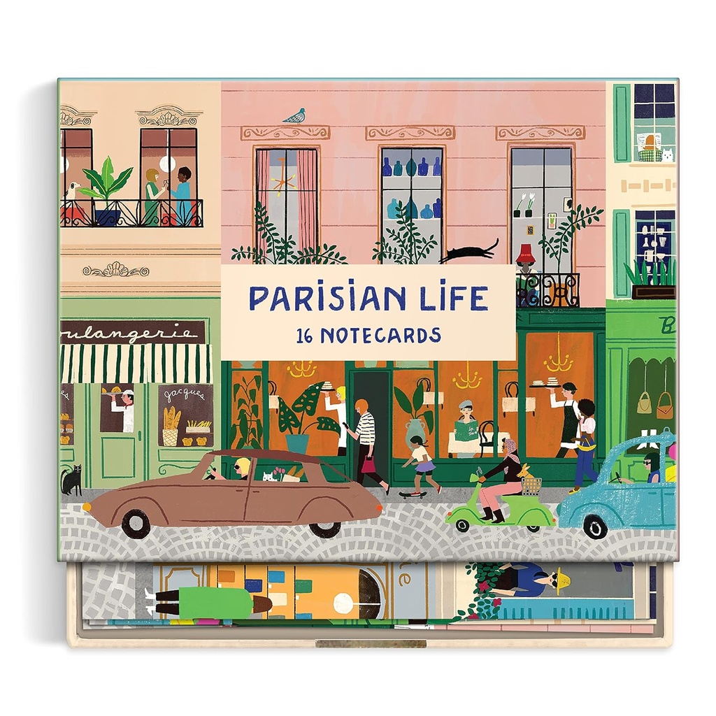 Parisian Life Greeting Assortment Notecard Set Cards