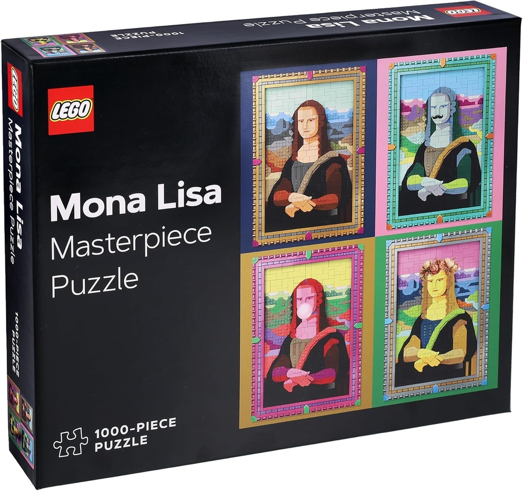 Lego® Masterpiece Puzzle: Mona Lisa 1000-Piece Puzzle