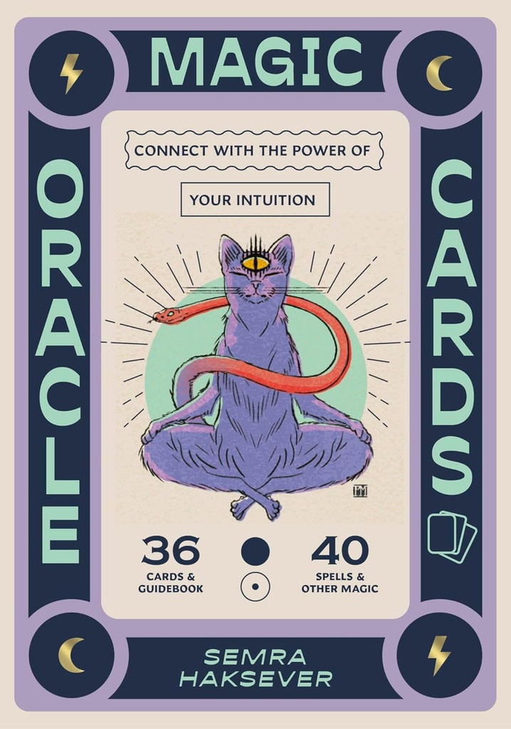 Magic Oracle Cards: 36-Card Oracle Deck and Guidebook: Connect with the power of your intuition Cards