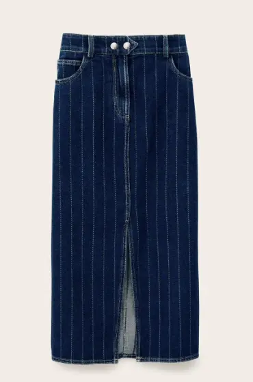 [1H25ROMY] BA&SH - ROMY Mid-Lenght Skirt (36)