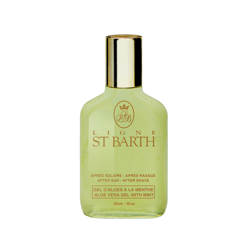 LIGNE ST BARTH - Aloe Vera Gel with Mint After Sun/After Shave, 25ml