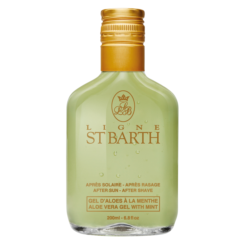 LIGNE ST BARTH - Aloe Vera Gel with Mint After Sun/After Shave, 200ml