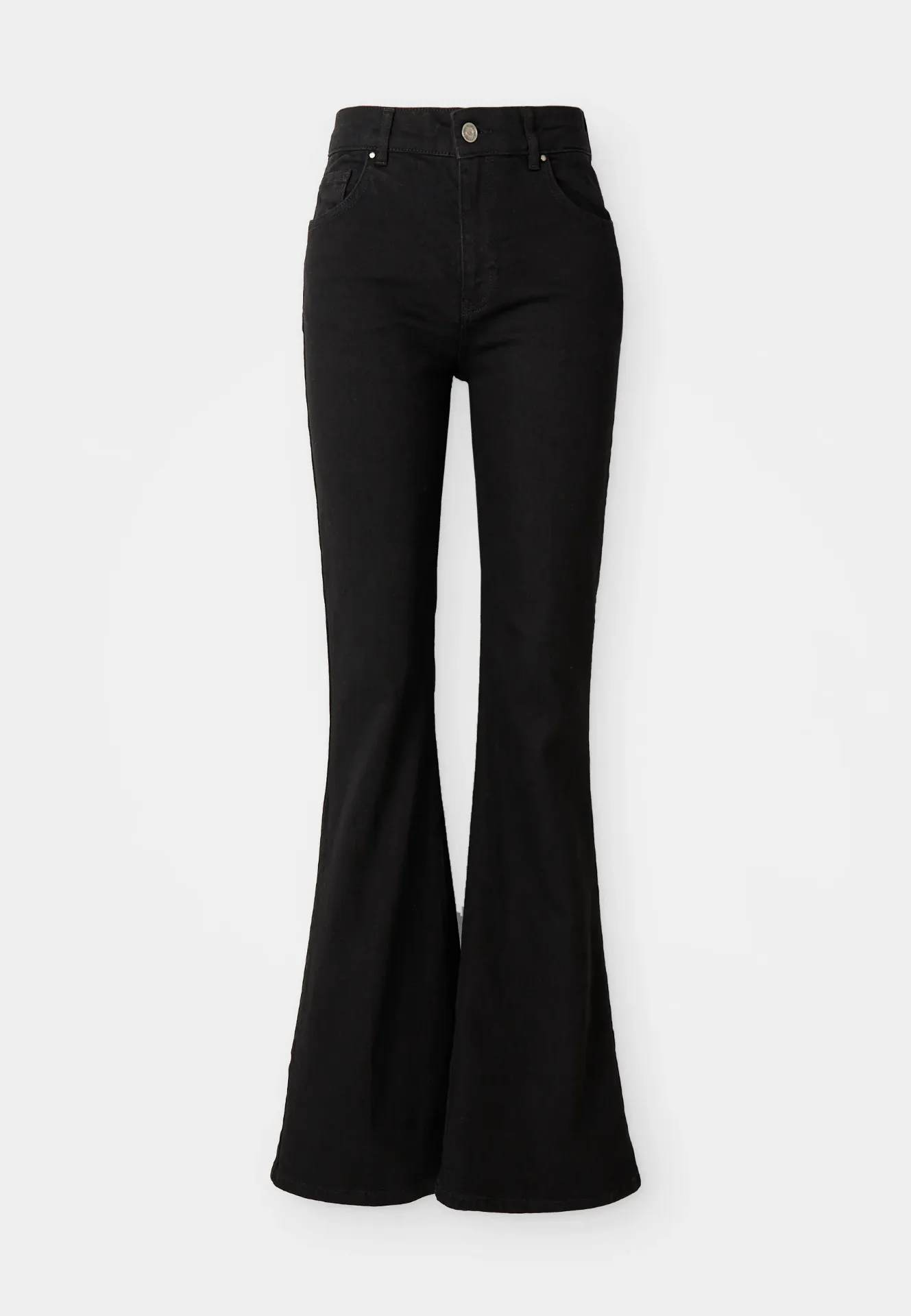 [1HVA94-V04729] VANESSA BRUNO - ETHAN Jean's Flare Charcoal (38)