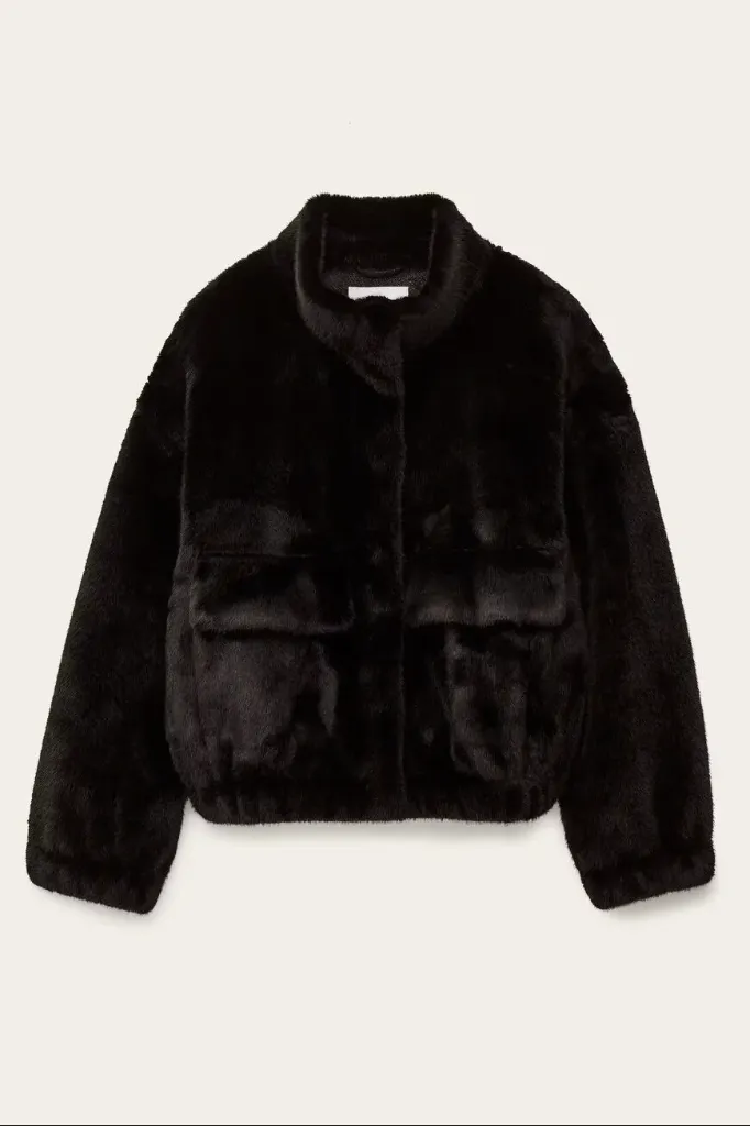 [1H24PRO] BA&SH - Paros Short Loose-Fit Jacket (1)