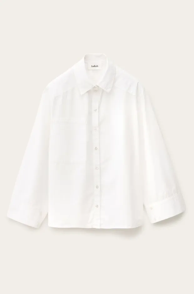 BA&SH - ADAM Oversize Shirt White