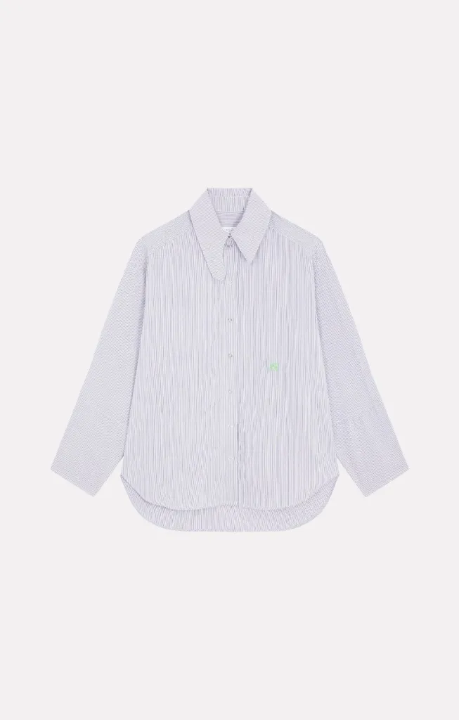 [W25ROMAALLY] ROSEANNA - ROMA ALLY Shirt Blue (34)