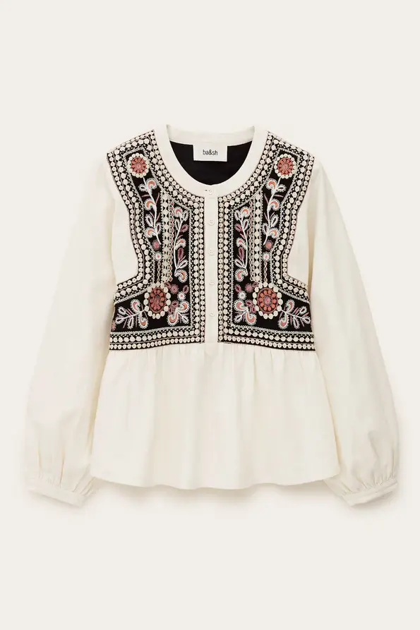 BA&SH - ALEC Top Off-white