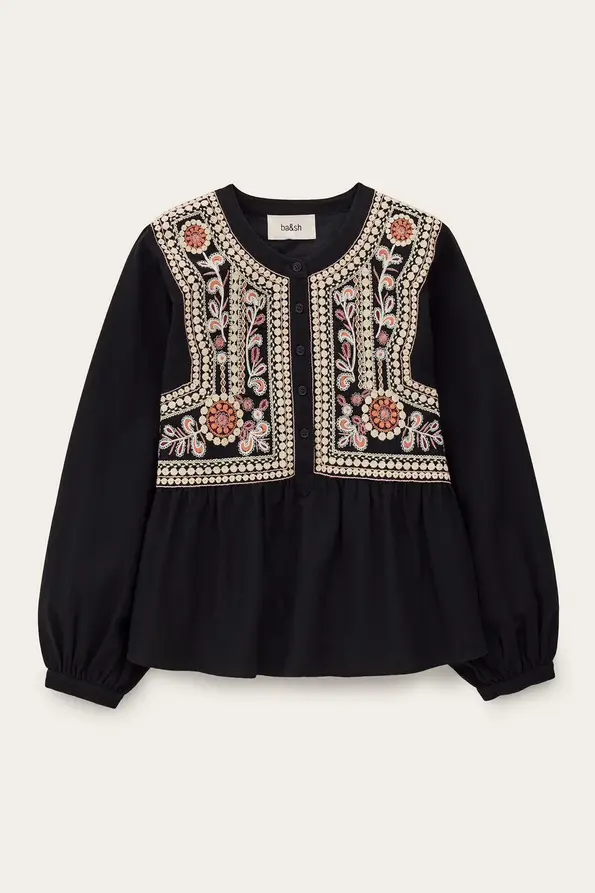 BA&SH - ALEC Top Charcoal