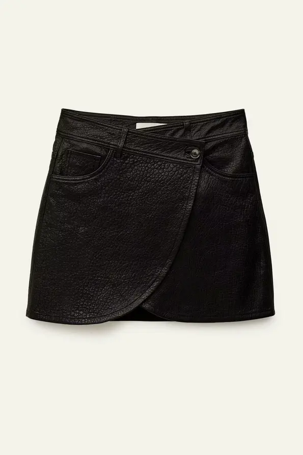 [1H25BANG] BA&SH - BANGO Rounded Mini-Skirt (38)