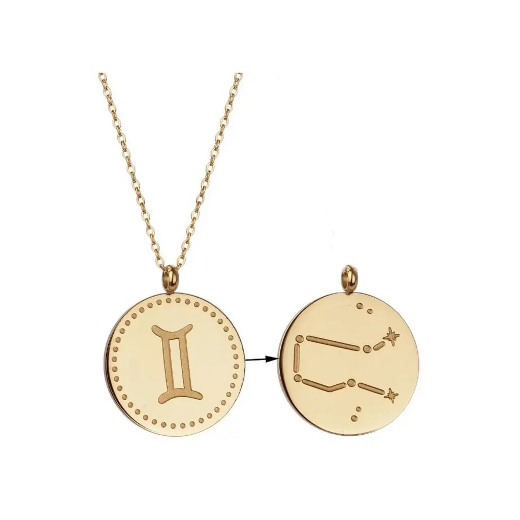 [75418] Necklace Astrological sign Gemini
