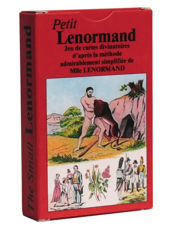 Petit Lenormand divinatory cards