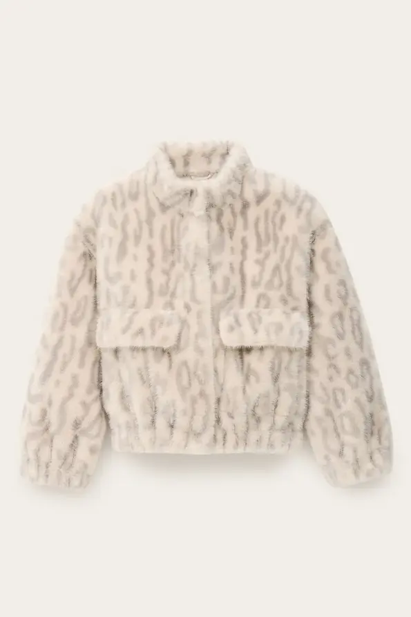 [1H25SARO] BA&SH - SAROS faux fur jacket