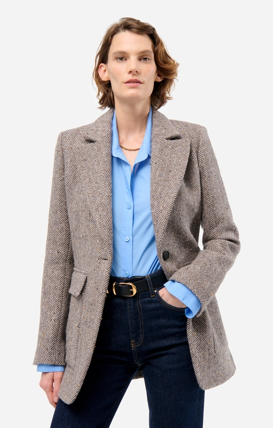 Floe Blazer Mainly Virgin Wool - VANESSA BRUNO 