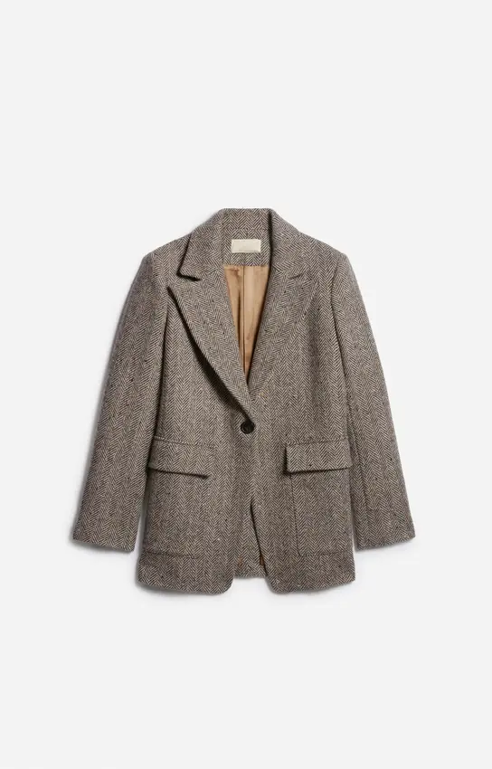 [25H 5HVA33-V02737] VANESSA BRUNO - FLOE Blazer Mainly Virgin Wool (36)