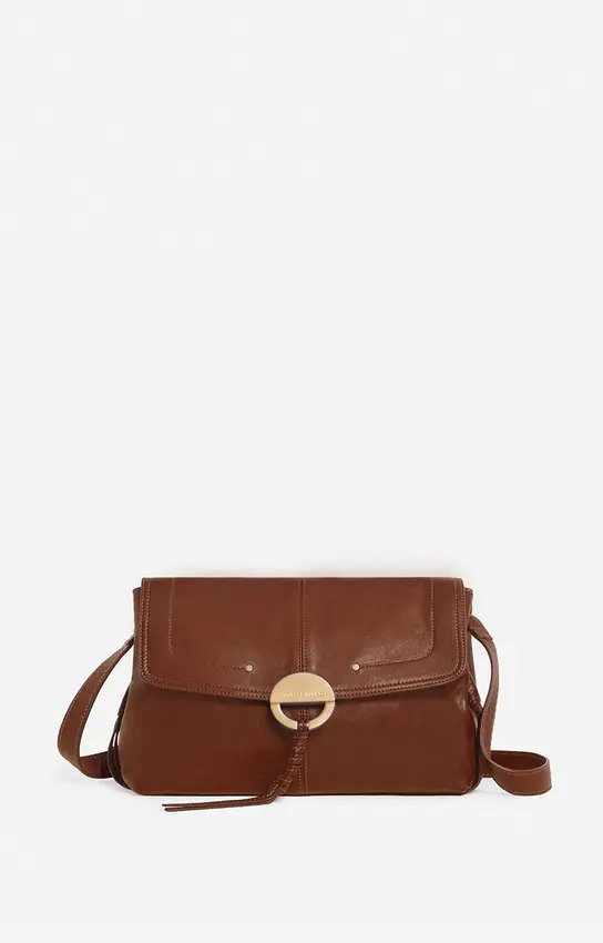 [21H 1HVD33-V40813] VANESSA BRUNO - OTHILIA Large Leather Bag Smooth Leather