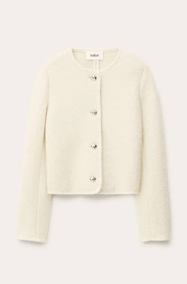 [1H25CERE] BA&SH - Ceredith Cropped Jacket (1)