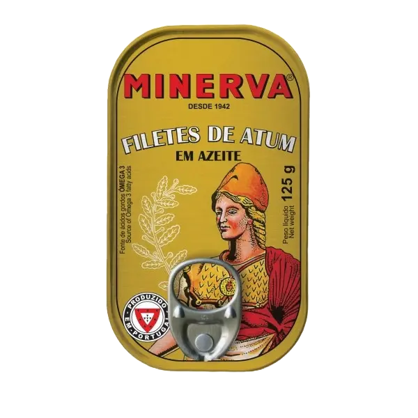 Tuna Fillets in Refined Olive Oil 125 g - MINERVA