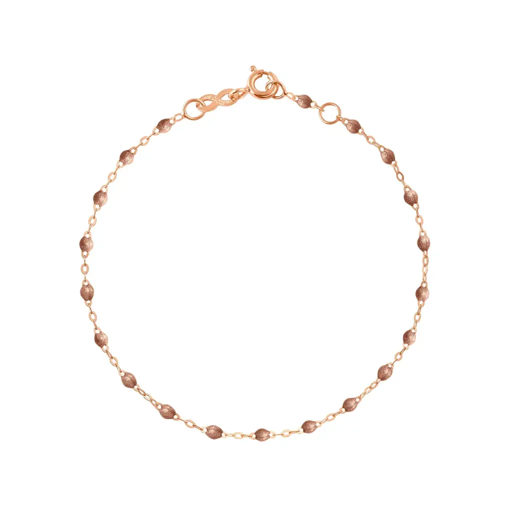 COPPER Bracelet 17cm Classic Gigi, 18ct Rose Gold - GIGI CLOZEAU