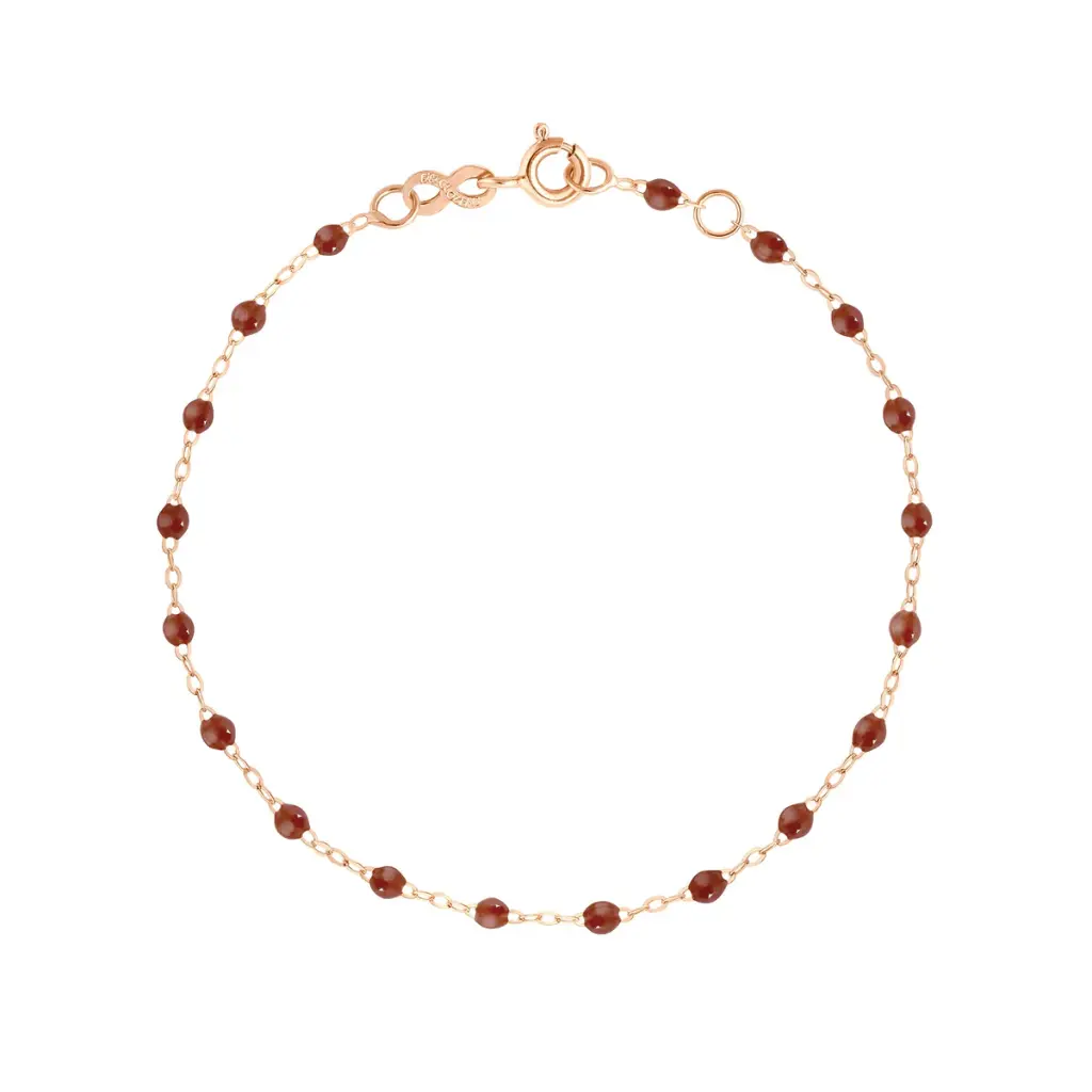 MOKA Bracelet Classic Gigi 18ct Rose Gold 17cm - GIGI CLOZEAU