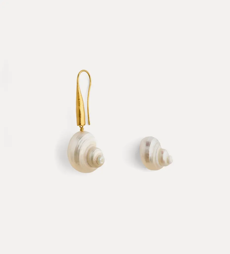 [14677_my jewel] FORTE FORTE - Seashell earrings