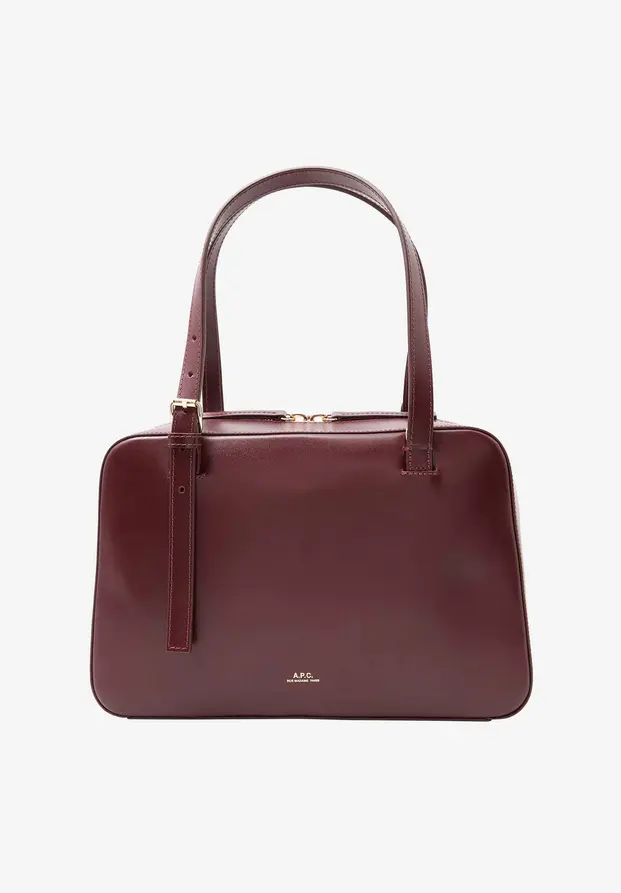 [PXBMW-F67071] A.P.C. - Virginie Box Bag Vino