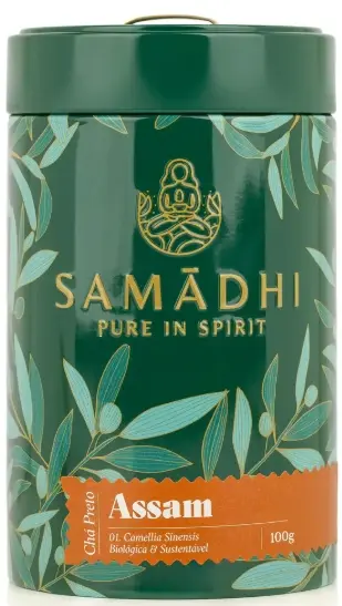 [902001] ASSAM 100% Organic Assam Black Tea 100gr - SAMADHI