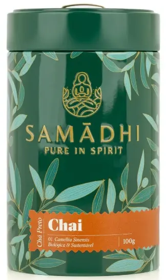 [902003] CHAI 100% Organic Chai Black Tea 100gr - SAMADHI