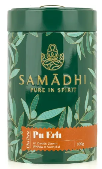 PU EHR 100% Organic Pu Ehr Black Tea 100gr - SAMADHI