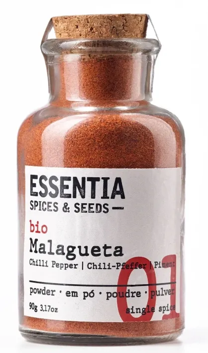 [601016] Organic Ground Chilli 105g - ESSENTIA