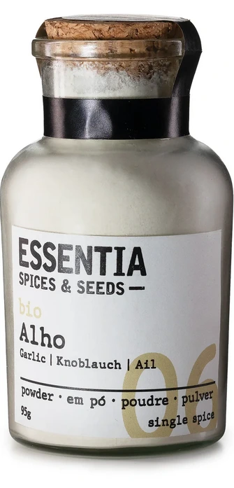 [53601001] Organic Minced Garlic 95g - ESSENTIA