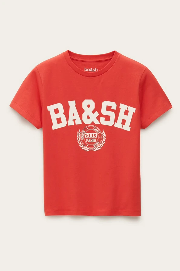BA&SH - Ioni Red T-Shirt (1)