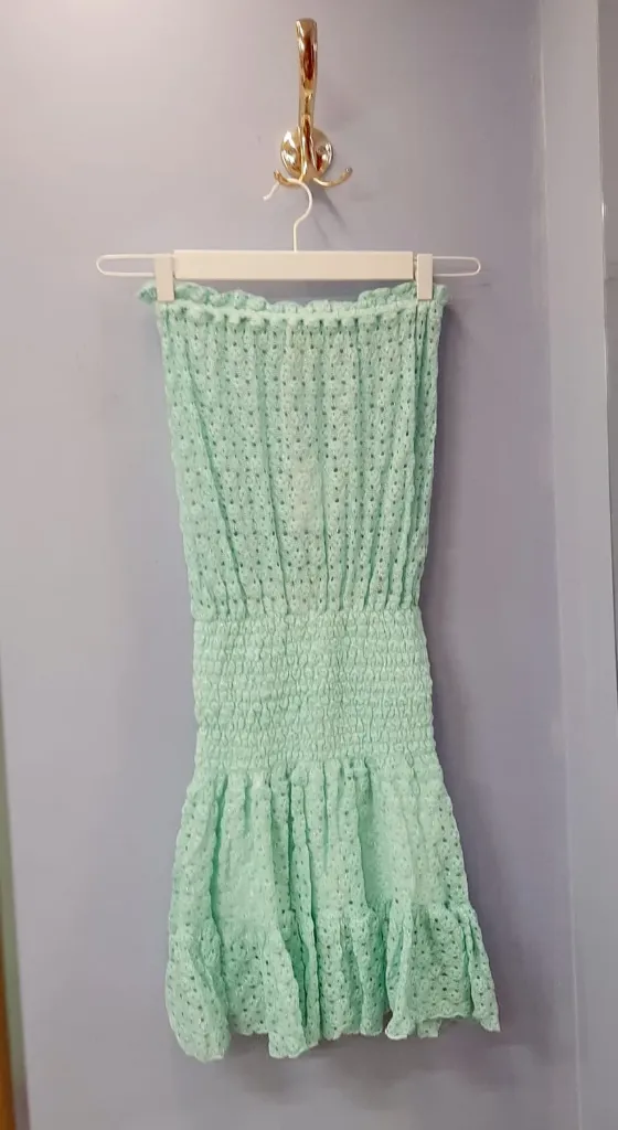 SUNDAY SAINT-TROPEZ - Malibu Knit Dress Iceberg
