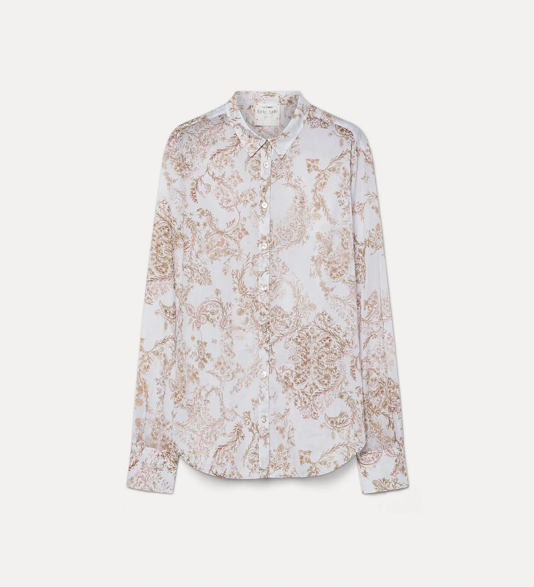 [14627_my shirt] FORTE FORTE - "nontiscordardime" co voile regular	shirt (0(XS))