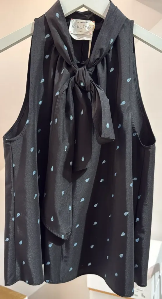 [14575_my top] FORTE FORTE - top in glitter taffeta (1(S))