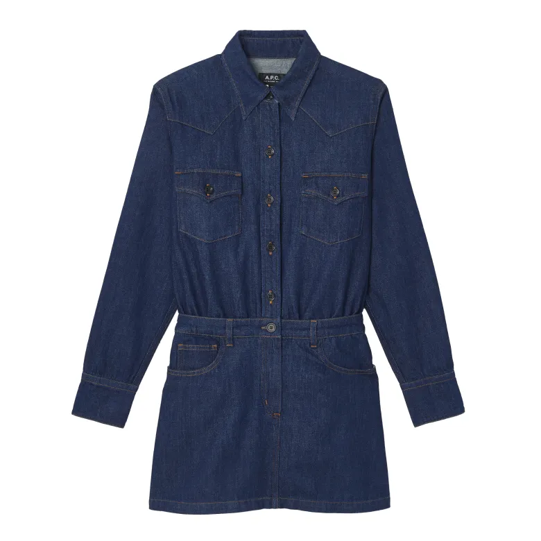 A.P.C. - WESTERN shirt dress